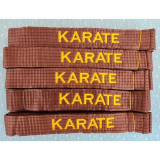 Đai Màu Thêu KARATE Đủ Màu