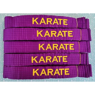 Đai Màu Thêu KARATE Đủ Màu