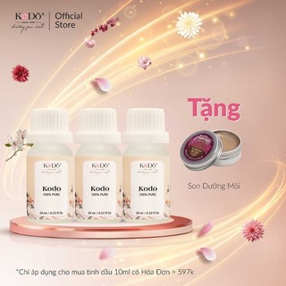  KODO Tinh Dầu Nước Hoa Thiên Nhiên KODO Nguyên Chất Mùi Hương Sang Trọng, Thư Giãn - Dung tích: 10ml/chai