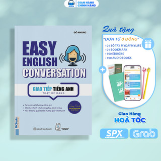 Sách - Easy English Conversation – Giao Tiếp Tiếng Anh Thật Dễ Dàng - Học Kèm App Online