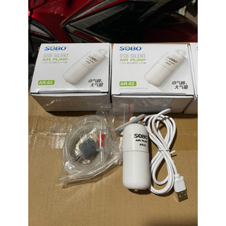 Sủi oxy usb sobo ar-02 cho hồ cá, đi câu cá - tặng kèm dây sủi & van 1 chiều