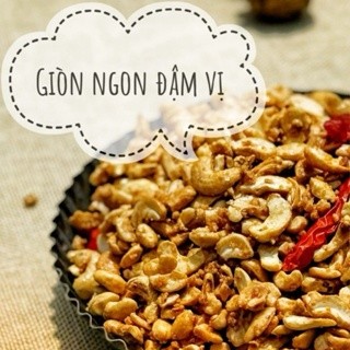 500g HẠT ĐIỀU TỎI ỚT