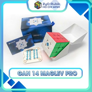 Rubik 3x3 gan 14 maglev pro frosted/ uv coated- rubic 3 tầng hãng gan cao cấp- zyo rubik hồ chí minh