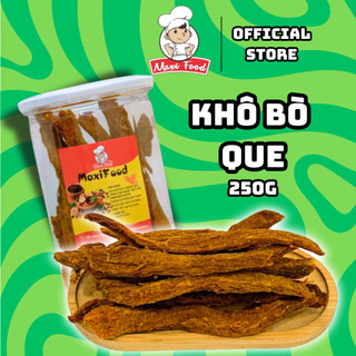 250G KHÔ BÒ QUE HỒNG NGỰ | MAXIFOOD