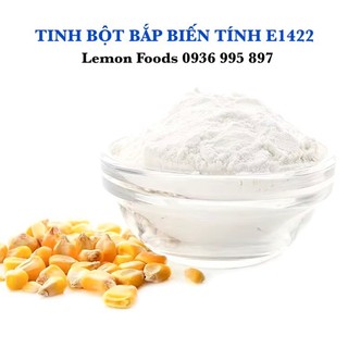 [100g-500g] Tinh bột bắp biến tính Ý Roquette (E1422) tạo độ dẻo, kết dính, giữ nước cho xúc xích, giò chả, cá viên
