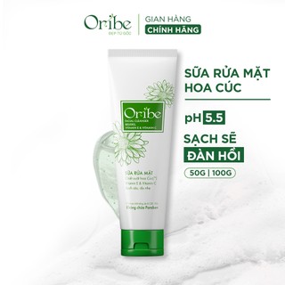 Sữa Rửa Mặt Oribe Dưỡng Ẩm Dịu Nhẹ Cho Da Mụn Dưỡng Trắng Da Thu Nhỏ Lỗ Chân Lông Kiềm Dầu Và Làm Sạch Da - 100g