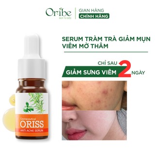 Serum tràm trà Oriss giảm mụn giảm viêm mờ thâm dưỡng sáng da 10ml