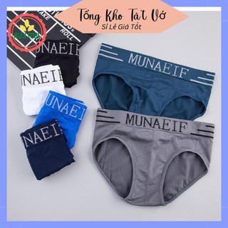 Quần sịp chéo nam munafie chất liệu cotton co dãn mềm mịn
