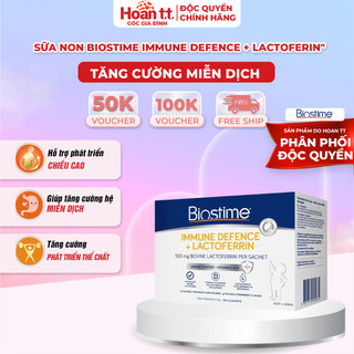Sữa Non Tăng Sức Đề Kháng Cho Bé Biostime Immune Defence + Lactoferrin - Sữa Non Giúp Giảm Tình Trạng Ốm Vặt Cho Trẻ 197