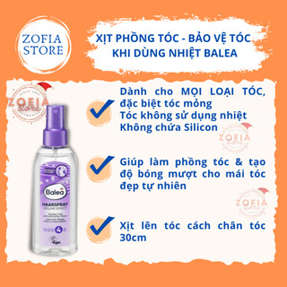 Xịt phồng tóc giữ nếp Balea Đức