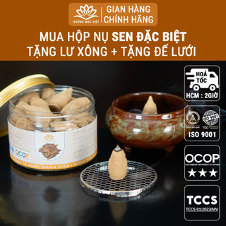 Loại Đặc Biệt - Nụ Trầm Hương Sạch Khói Ngược Tự Nhiên Không Hoá Chất Xưởng Mộc Việt - Hộp 100G Hương Thơm Dịu Nhẹ