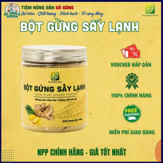 Bột Gừng Sấy Lạnh The Moshav Farm Nguyên Chất Hữu Cơ Ngâm Chân Gia Vị Hằng Ngày