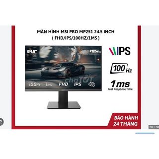 Màn hình MSI PRO MP252 (24.5"/FHD/IPS/100Hz)