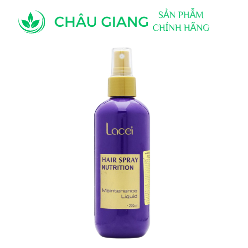 Nước xịt dưỡng tóc Lacei Nutrition 200ml (Màu tím)