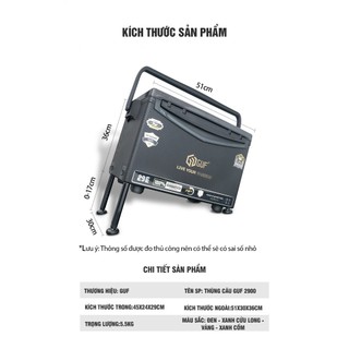 Thùng Câu GUF 29E Full Phụ Kiện
