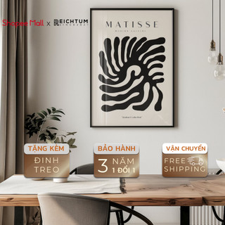 Tranh treo tường canvas cao cấp SET1 của REICHTUM - Phòng khách/ Nhà ngủ/ Decor/ Chất vải canvas