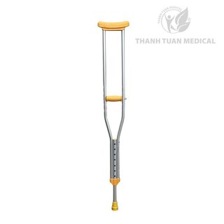 Nạng Nách Nhôm Tập Đi Người Lớn (1 Cây) – Chăm Sóc Chấn Thương Sau Tai Nạn Hoặc Tai Biến