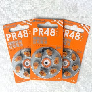 Pin Máy Trợ Thính Nexcell A13 PR48  (Vỉ 6 viên)