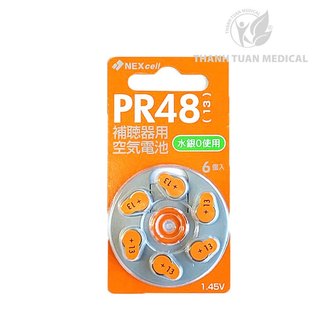 Pin Máy Trợ Thính Nexcell A13 PR48  (Vỉ 6 viên)