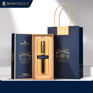 Bút máy Montagut cao cấp, BÚT KÝ KHẮC TÊN MIỄN PHÍ THEO YÊU CẦU KHẮC LOGO - FULL BOX