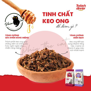 Hạt cho mèo Today's Dinner mọi lứa tuổi - Túi 1kg và Bao 5kg - Nhập khẩu Hàn Quốc | phinthecat