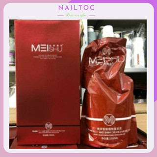 Thuốc ép tóc , duỗi tóc 3 in 1000ml ko cần dập Túi đỏ