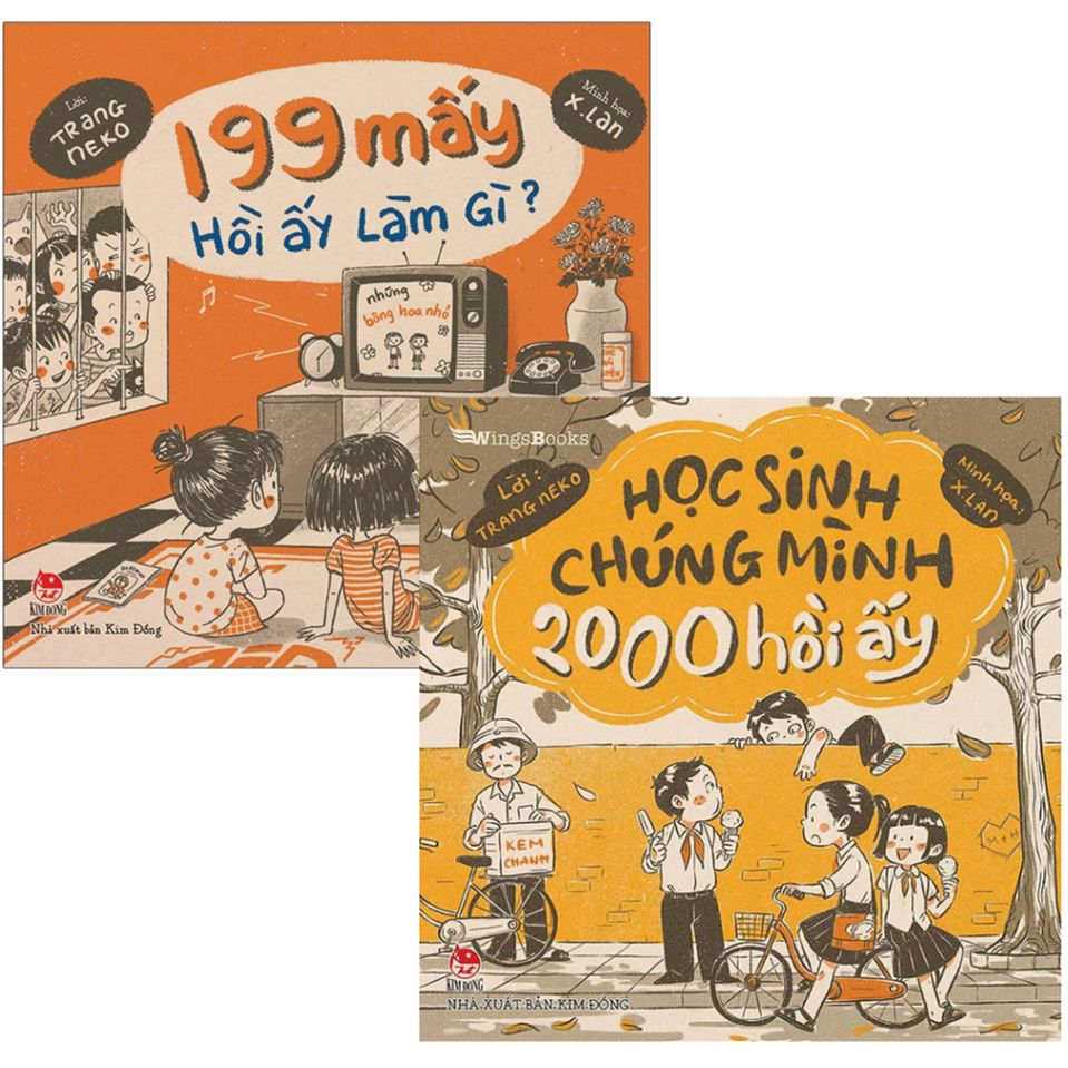 Sách - Combo 2 Cuốn : 199 Mấy Hồi Ấy Làm Gì? + Học Sinh Chúng Mình 2000 Hồi Ấy