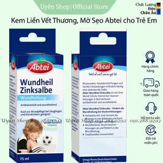 Kem bôi vết thương Abtei cho bé [Nội Địa Đức] Loại bỏ vết thâm, bỏng, đứt tay cho bé, 75ml