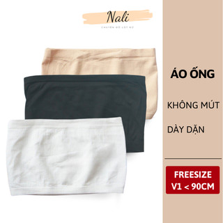 Áo Ống Quây Ngực Không Mút Chất Liệu Thun Cotton 100% Co Giãn 4 Chiều NL021
