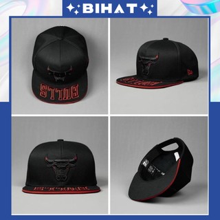 Mũ snapback đầu trâu thêu BULLS cực chất, nón kết mũ hiphop thời trang nam MU104