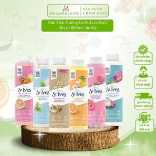 Sữa Tắm Dưỡng Da St.Ives Body Wash 650ml của Mỹ - Shopmarsvn