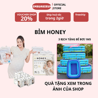 Tã/bỉm Momo HONEY dệt tơ tằm siêu mệt mỏng cho bé