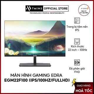 Màn Hình gaming EDRA EGM22F100 (IPS/100Hz/FullHD) - Hàng Chính Hãng