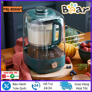 Máy làm sữa hạt Bear-Máy xay nấu sữa hạt đa năng tiện lợi,đậu lành,xay sinh tố,bear PBJ-B06W1-Bảo hành 12 tháng