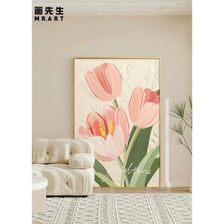 Tranh tráng gương "hoa lá thiên nhiên" treo phòng khách/ ngủ/ khách sạn/ quà tặng khai trương spa.