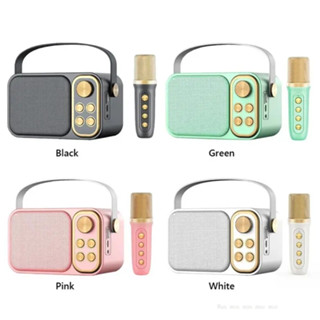 Loa Bluetooth YS 103 Kèm Mic Không Dây / Loa Hát Karaoke Mini Âm Thanh Siêu Hay Sang Trọng, Nhỏ Xinh