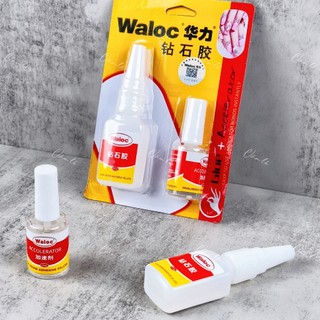 Keo waloc nail đính đá siêu chắc