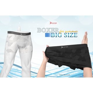 Quần Lót Nam Boxer Bigsize Size Hoạ Tiết XL Đến 6XL AKYOO ,Mỏng Nhẹ Co Giãn Thoải Mái Thông Thoáng