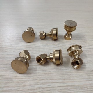 Béc phun/ béc tưới cây 3/4/5 lỗ loại cong/thẳng - chất liệu đồng - tưới cây phun thuốc - chân ren 8mm/13mm