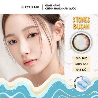 Kính áp tròng EYEIYAGI 3-Tones Busan lens cận 3 tháng độ cận 0-8 | Chính hãng Hàn Quốc thời gian đeo 15-18h/ngày