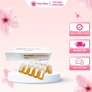 Nước uống nhau thai ngựa Melsmon Platium Liquid Placenta 30 ống