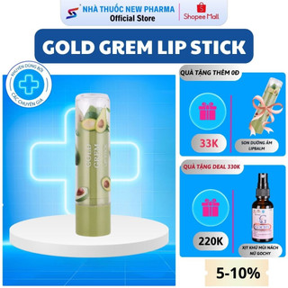  Son Dưỡng Ẩm Môi Gold Grem Lip Stick Giúp Bảo Vệ Môi Luôn Mịn Màng, Căng Bóng