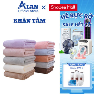 Khăn Tắm Bông Cao Cấp Hàn Quốc Khổ Rộng 140x70cm KT09