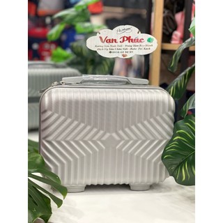 | Hàng có sẵn | Cốp Vali màu Bạc Đựng Mỹ phẩm/Đồ dùng cá nhân đi Du lịch tiện lợi, hàng tận xưởng sản xuất