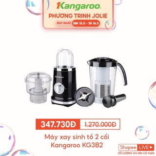  MÁY XAY SINH TỐ 3 CỐI KANGAROO KG3B2