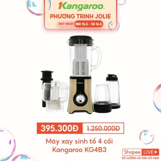  Máy xay sinh tố đa năng 4 cối Kangaroo KG4B3