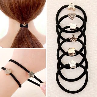 Chun buộc tóc đen phong cách hàn quốc sang chảnh { H }