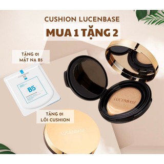 Phấn nước Cushion Lucenbase kiềm dầu, che khuyết điểm tặng kèm lõi thay