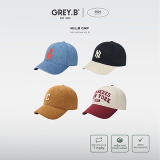 Mũ Lưỡi Trai Nam Nữ GREYB Unisex Thuê Logo Nhiều Màu Phong Cách Hàn Quốc