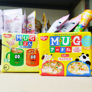 Mì MUG nội địa Nhật ăn liền cho bé bao bì MỚI 18m+ (date 12/2024)